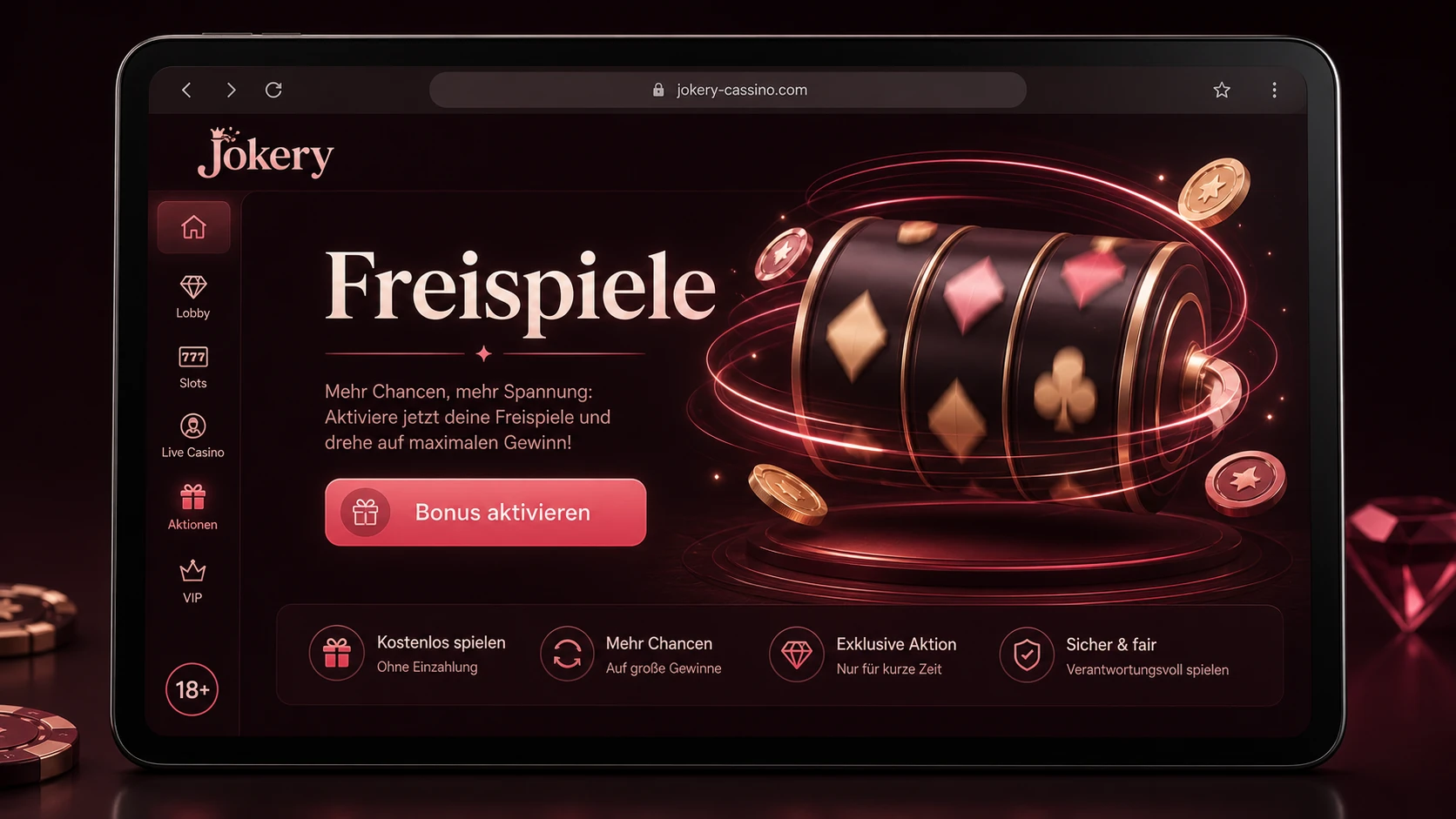 Jokery Casino Freispiele