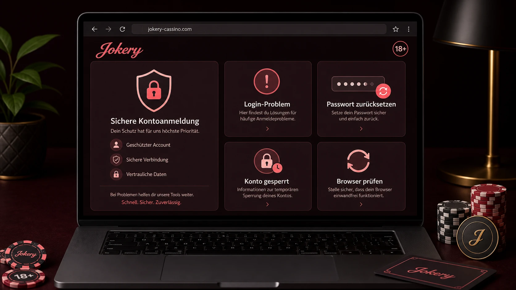 Häufige Login-Probleme und Lösungen