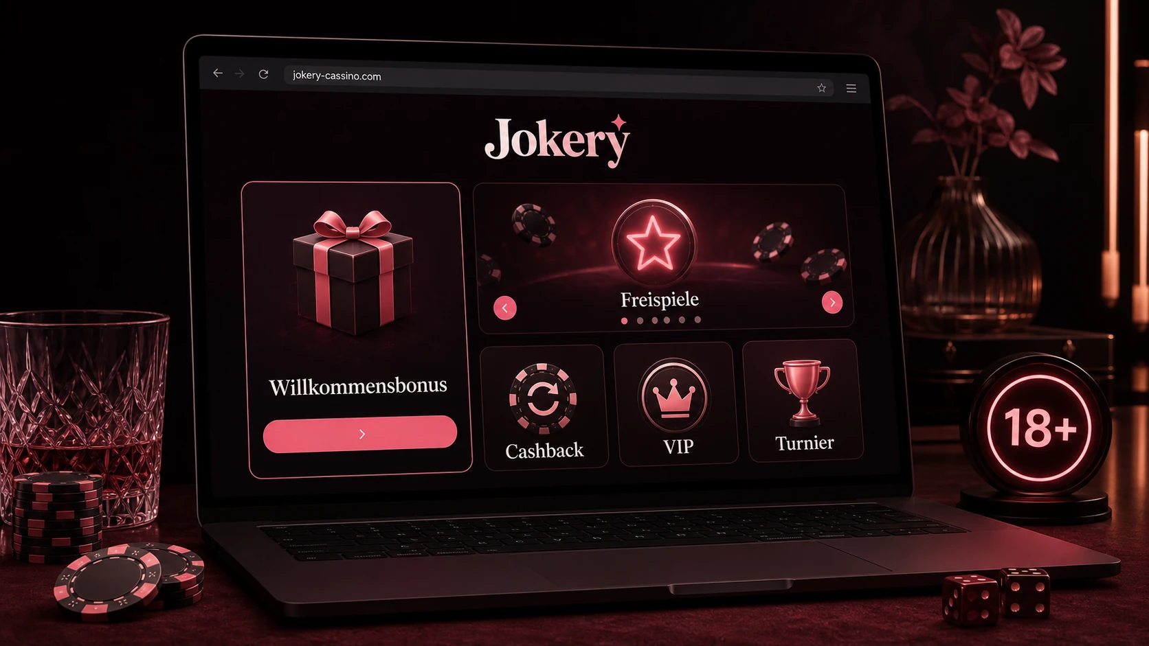 Jokery Casino Bonus und Freispiele